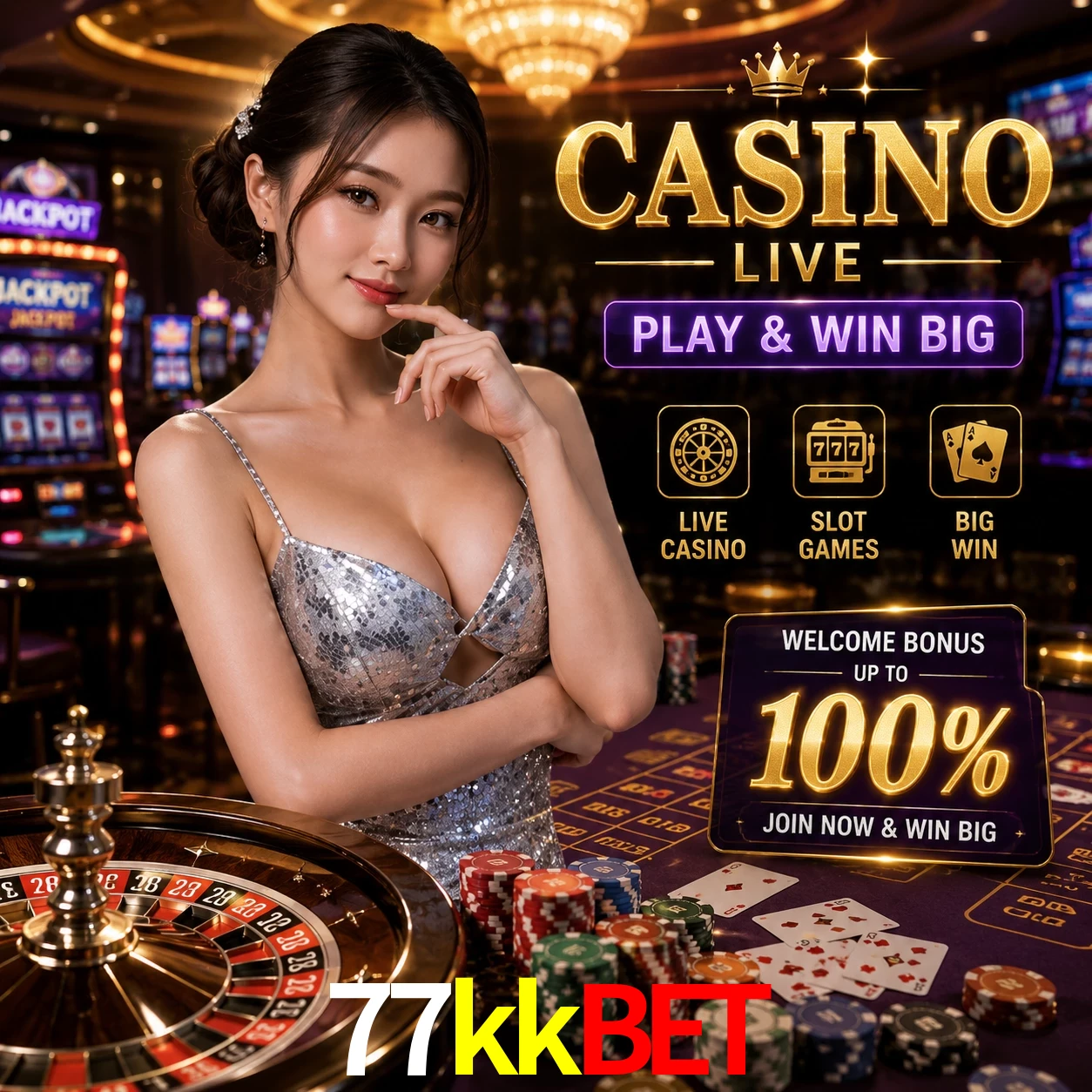 Aplicativo móvel 77kkbet para iOS e Android
